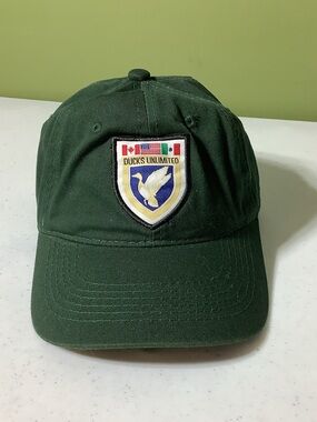 Ducks Unlimited dark green hat